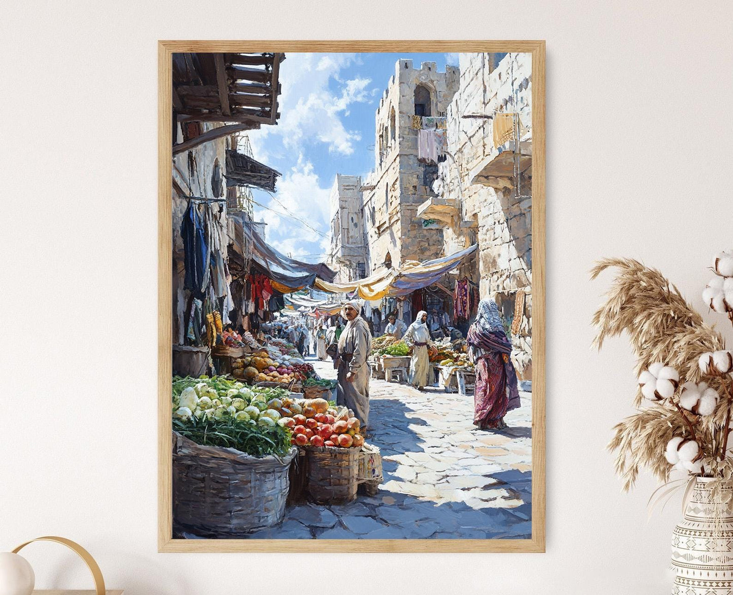 Affiche Kobani – Poster Textiles Kurdes et Architecture Rustique