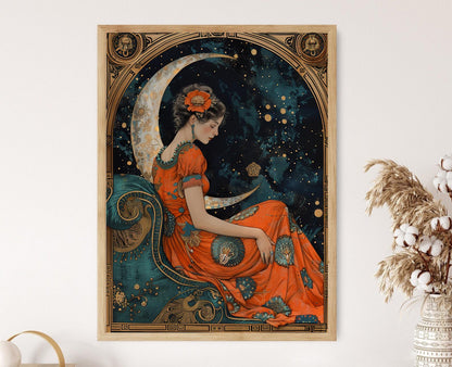 Affiche Art Déco – Reproduction de George Barbier, Style Années Folles