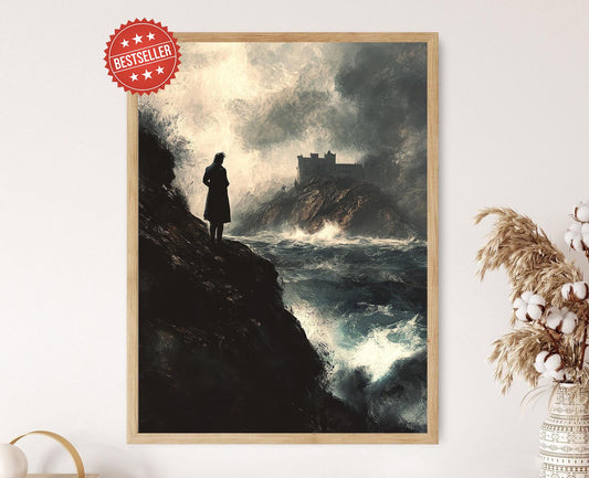 Affiche Le Comte de Monte-Cristo – Poster Dantès et Château d'If