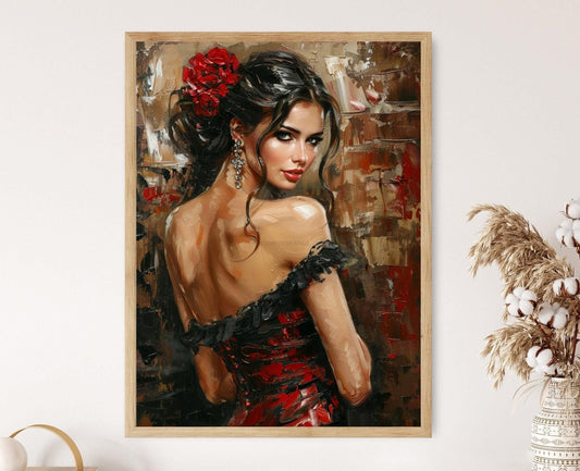 Affiche Art Pop Érotique : Décor Sensuel pour Chambre Audacieuse