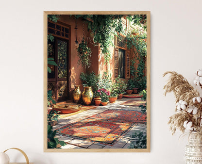 Affiche Sialkot – Poster Décoratif en Laiton, Illustration Punjabi