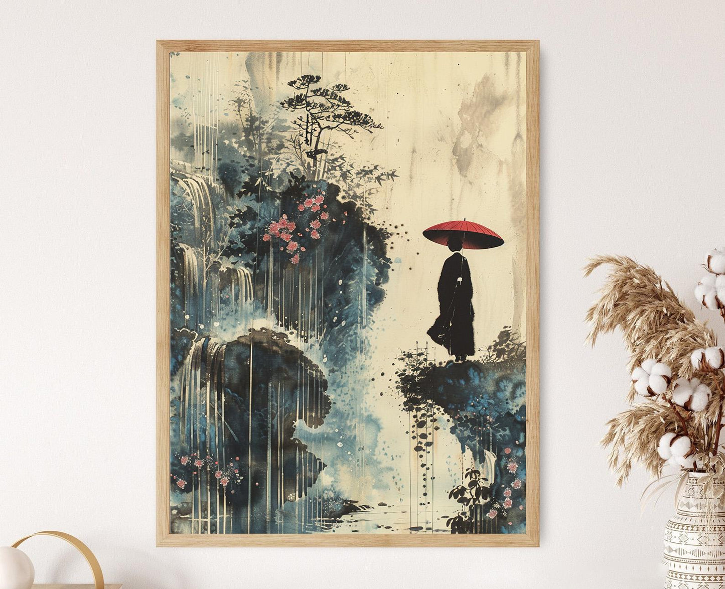 Affiche Shin Hanga – Poster d'Art Japonais Symbolique