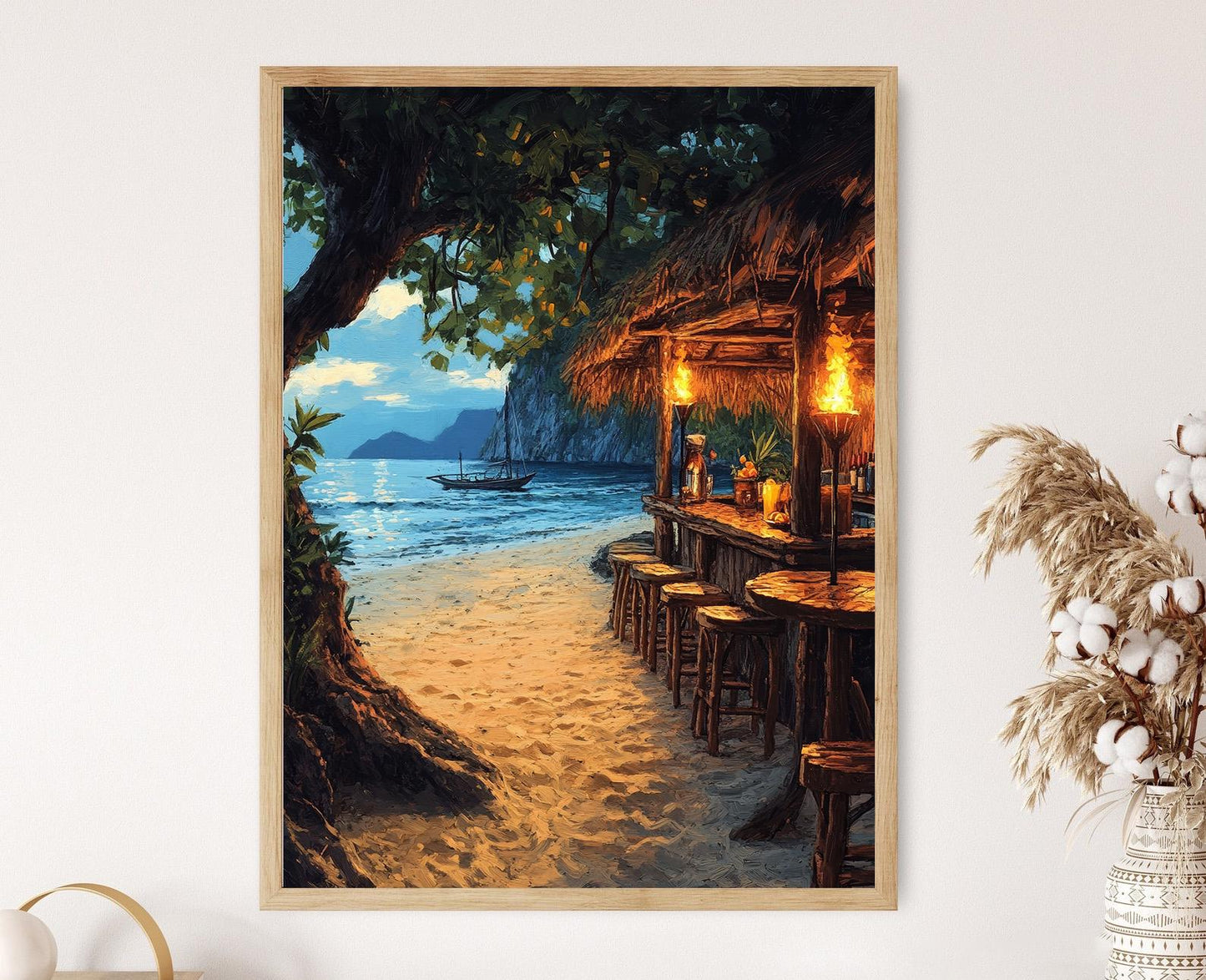 Affiche Coron Island – Poster Évasion à la plage des Philippines