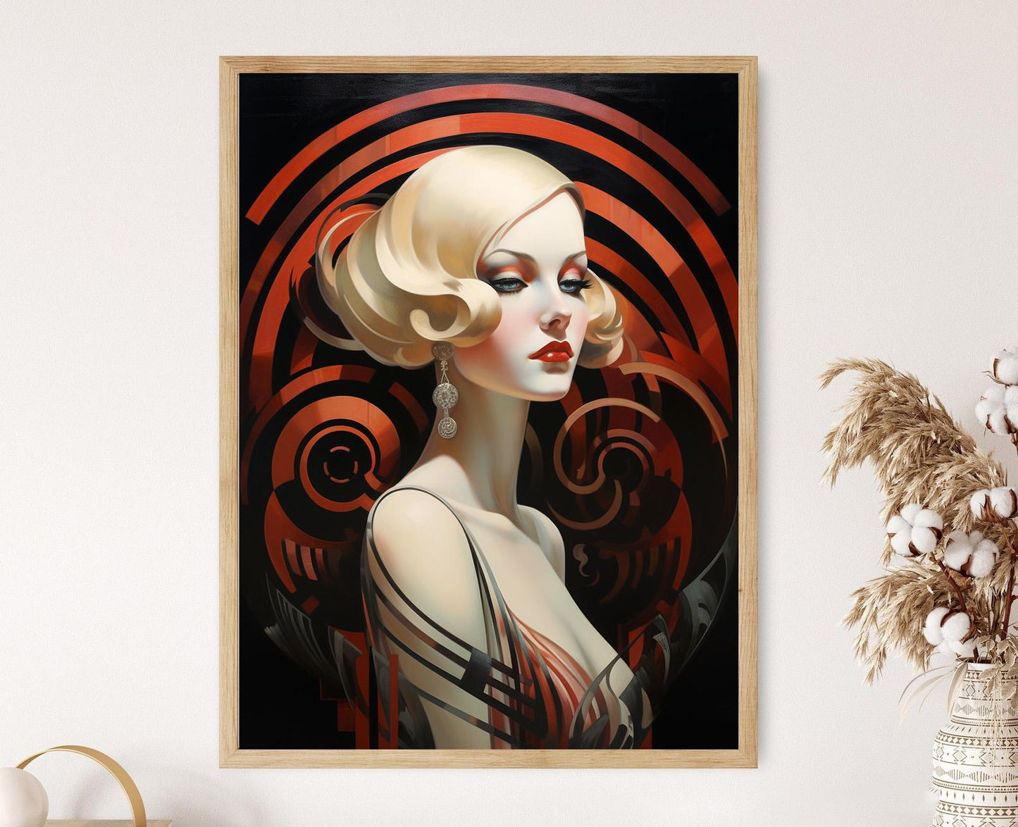 Affiche Art Déco – Poster Élégance Eclectique, Style Années Folles