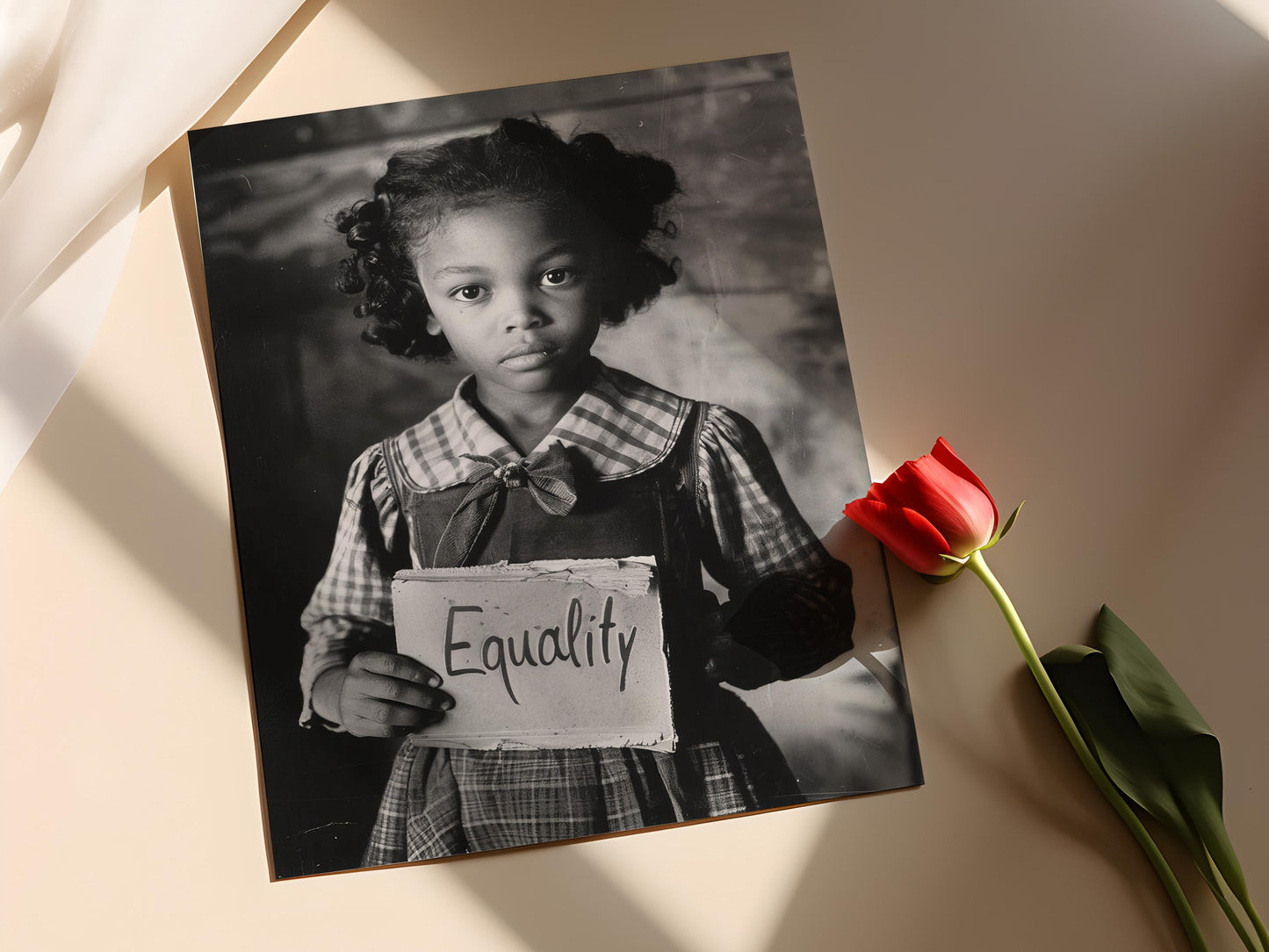 Affiche Droits Civiques – Poster Vintage Égalité et Justice