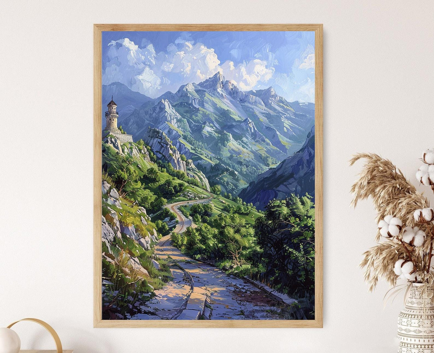 Affiche Shipka Pass – Impression artistique des monuments historiques