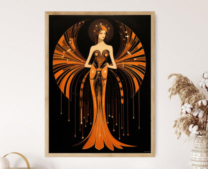 Affiche Art Déco – Poster Élégance des Années Folles