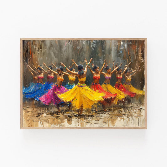 Affiche Tinikling Authentique – Poster de Danse Folklorique Philippine