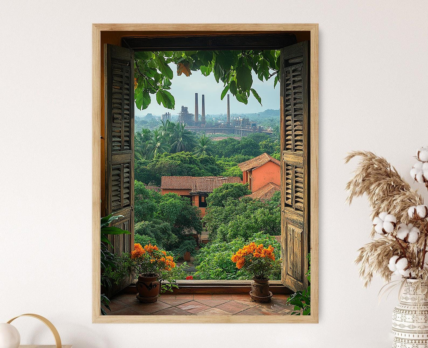 Affiche Rourkela – Impression artistique des motifs tribaux d'Odisha