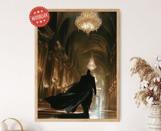 Affiche Opéra Fantôme – Poster Art du Palais Garnier Gothique