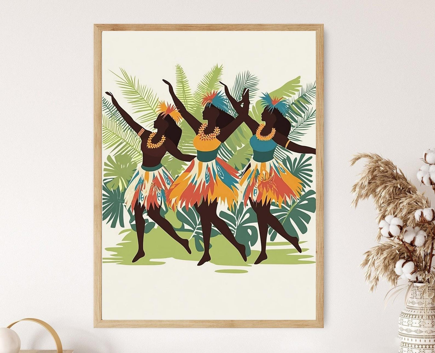 Affiche Meke Fijien – Poster Art de la Danse Culturelle