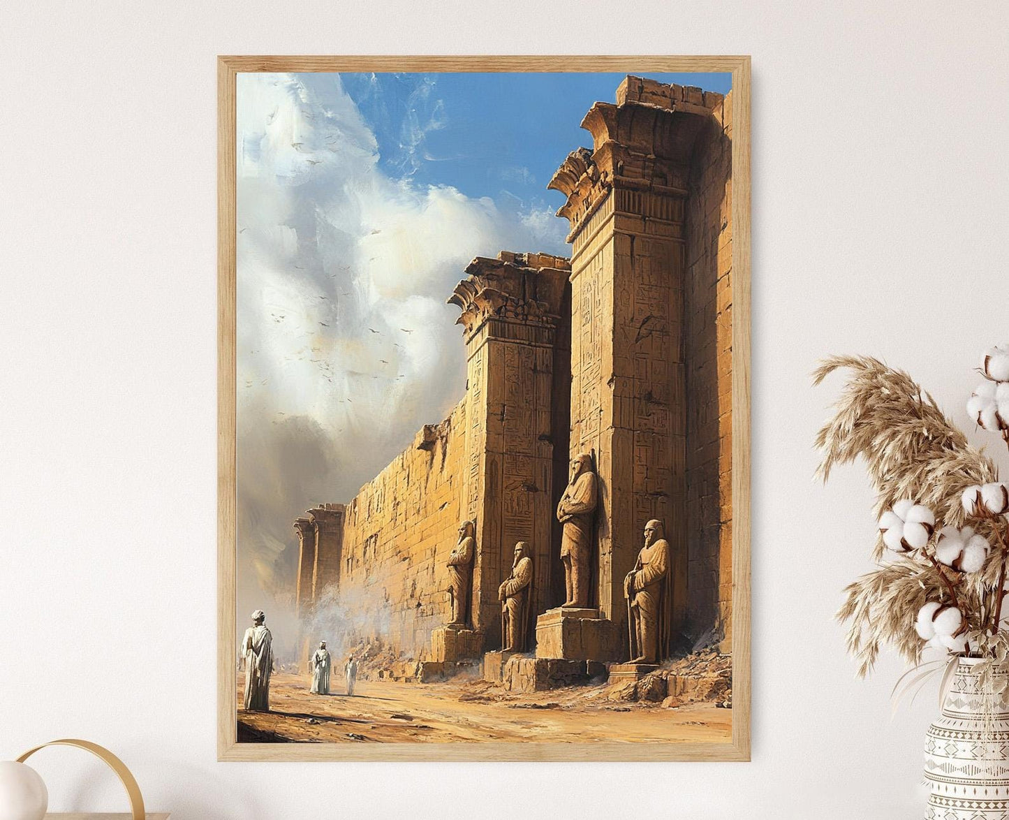 Affiche Ruines de Ninive – Poster Art de l'Irak ancien