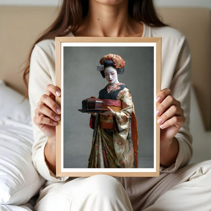Affiche Kyoto – Poster Geisha et Art Japonai