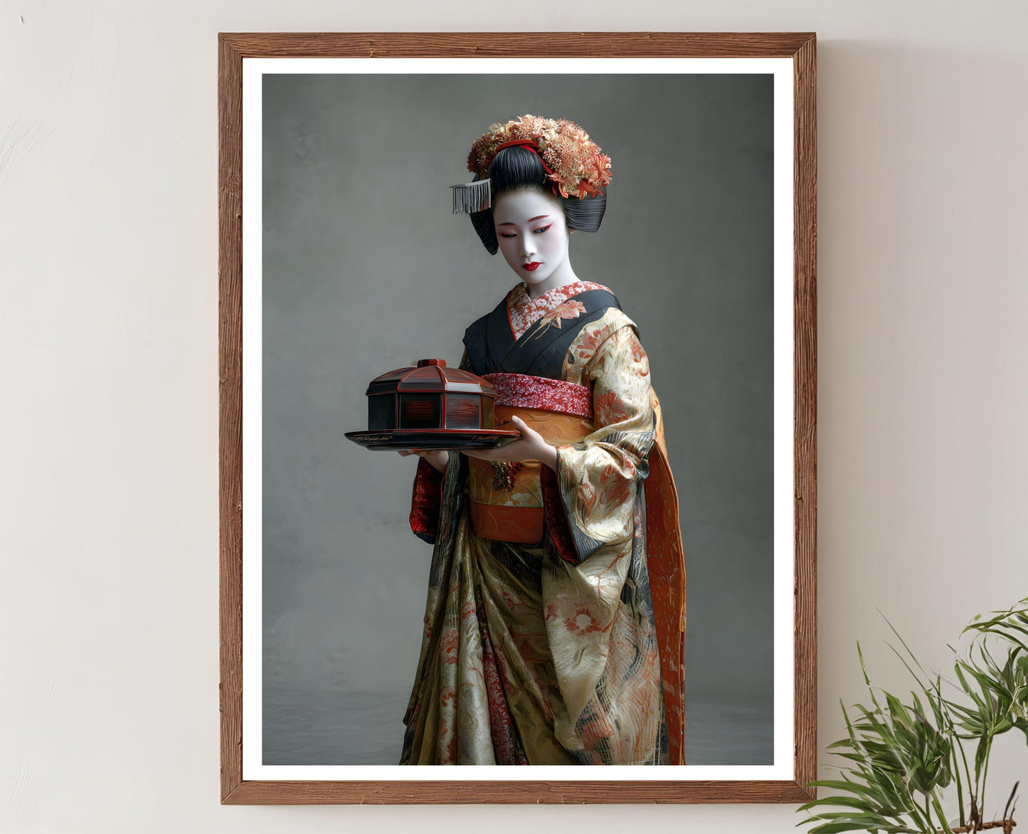 Affiche Kyoto – Poster Geisha et Art Japonai