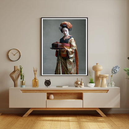 Affiche Kyoto – Poster Geisha et Art Japonai