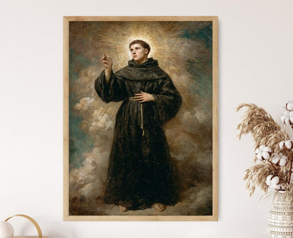 Affiche Saint-Pérégrin : Patron des malades, Poster religieux