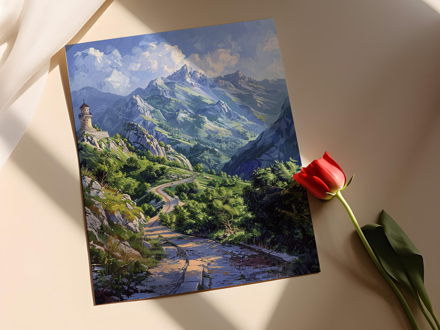 Affiche Shipka Pass – Impression artistique des monuments historiques