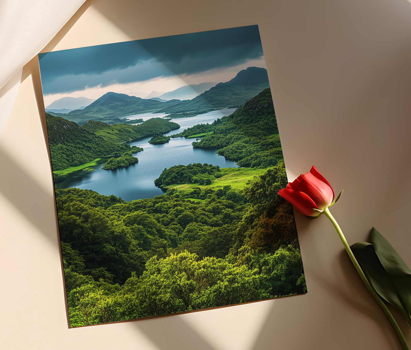 Affiche Killarney – Poster Paysage irlandais serein et apaisant