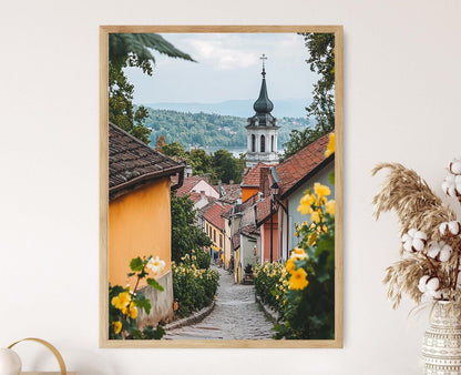 Affiche Sremski Karlovci – Poster Architecture baroque en région viticole