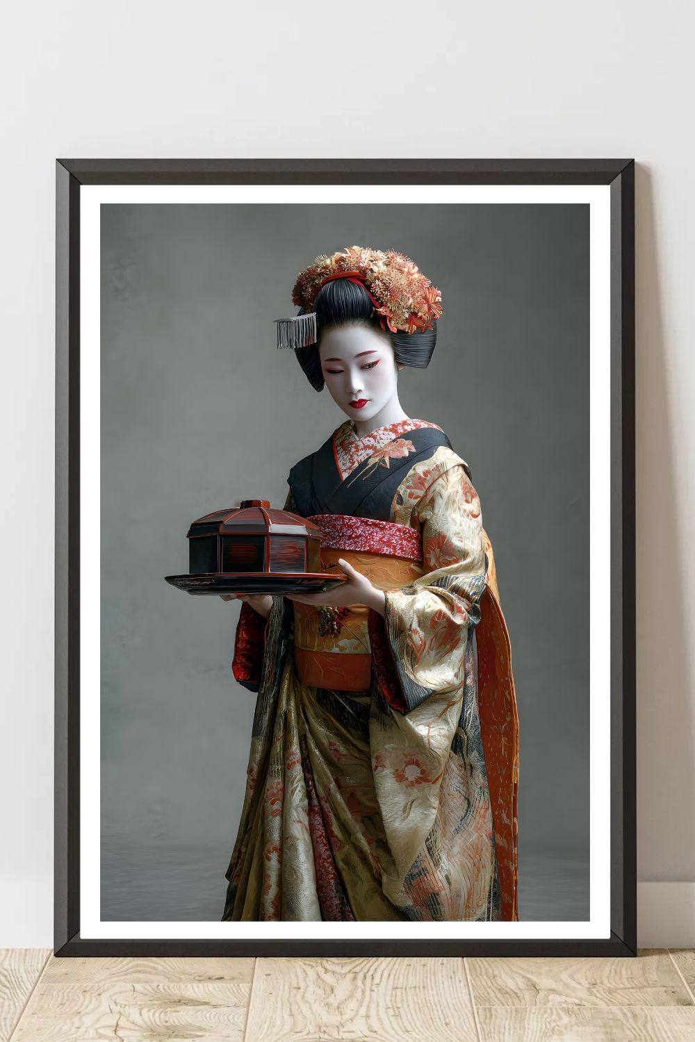 Affiche Kyoto – Poster Geisha et Art Japonai