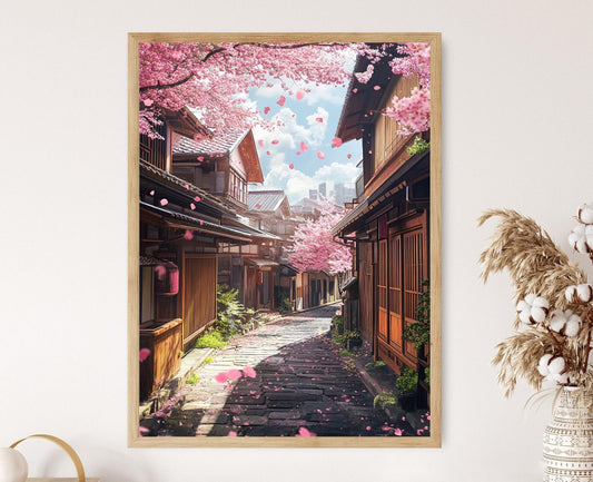 Affiche Kyoto Tranquillité – Impression Art Zen Japonaise