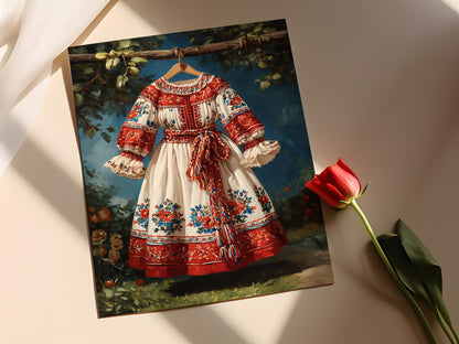 Affiche Martenitsa Bulgare – Poster Art de Santé et Prospérité