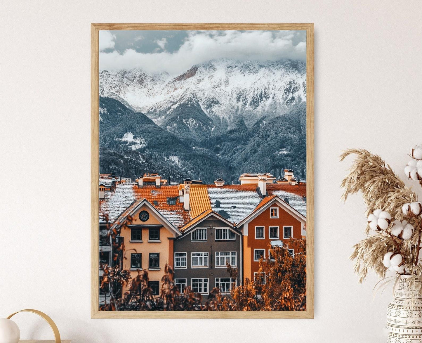 Affiche Innsbruck – Poster de l'Art du Toit d'Or Autrichien