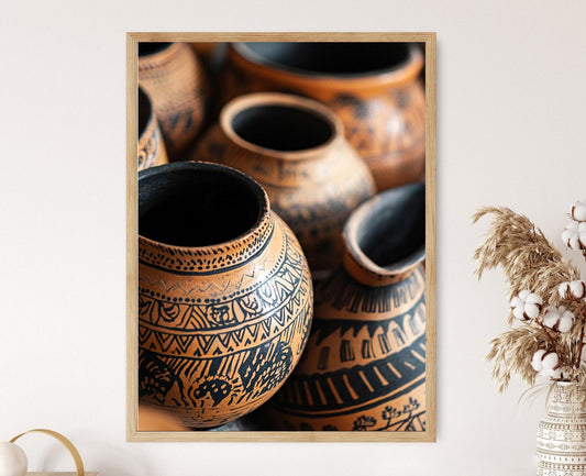 Affiche Art de la Pottery Bosnienne – Impression des Techniques Traditionnelles