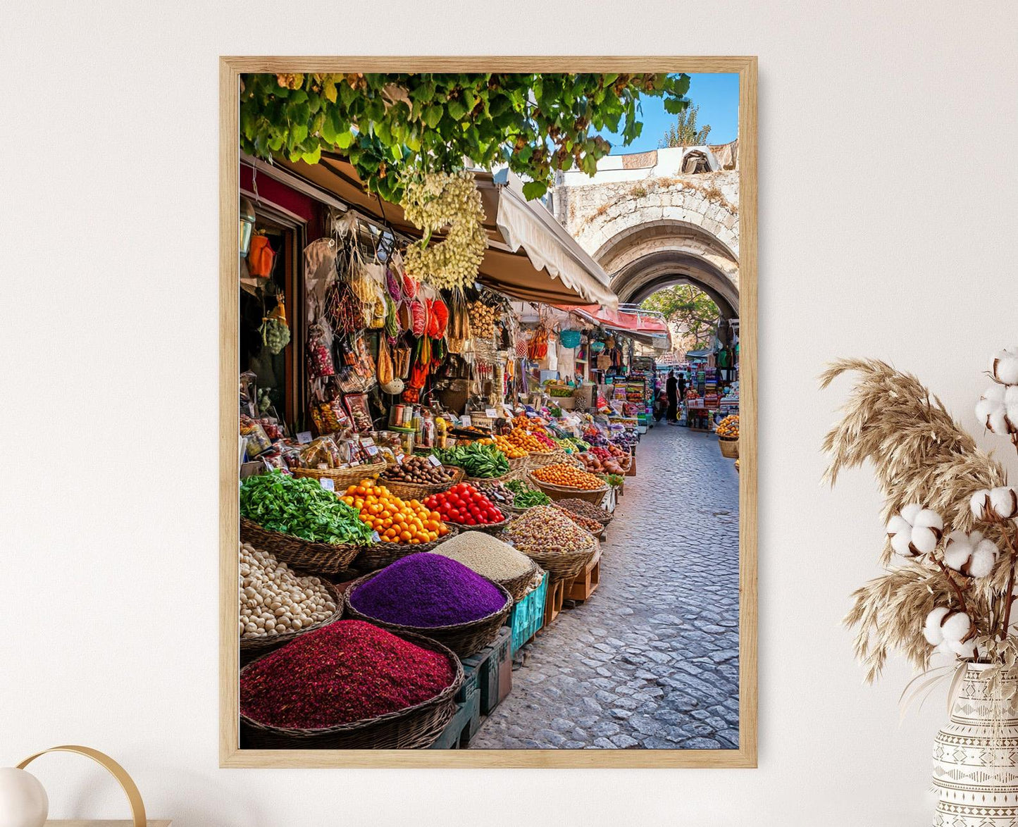 Affiche Chypre – Poster Art Print des Vendeurs du Vieux Quartier