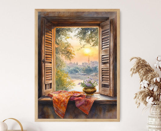 Affiche Surat Gujarat – Poster Soie, Fleurs de Jasmin Art Print