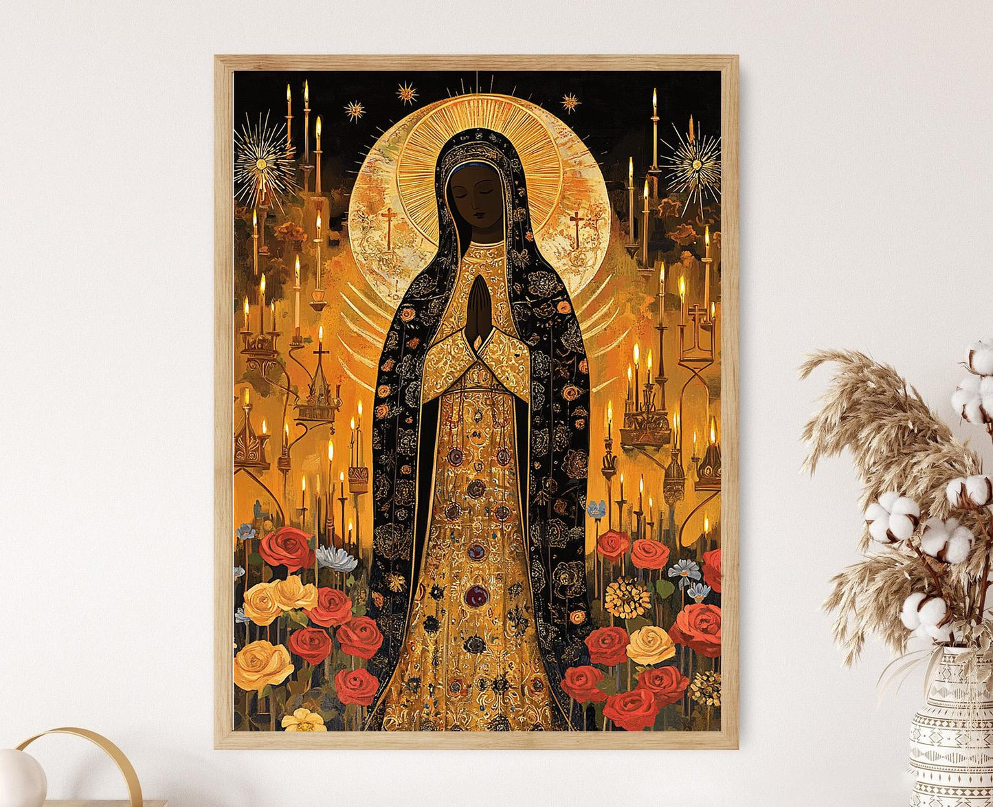 Affiche Jasna Gora – Notre Dame de Czestochowa, Art Catholique Polonais