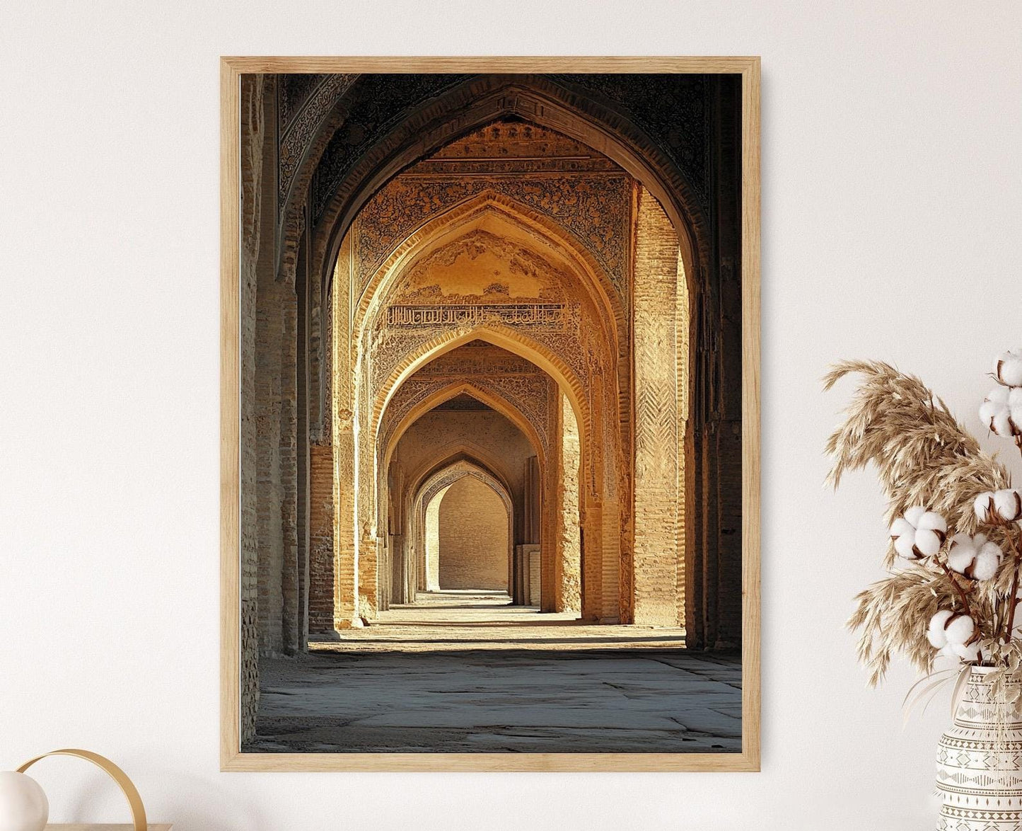 Affiche Empire Sassanide – Poster Taq Kasra Grand Arc