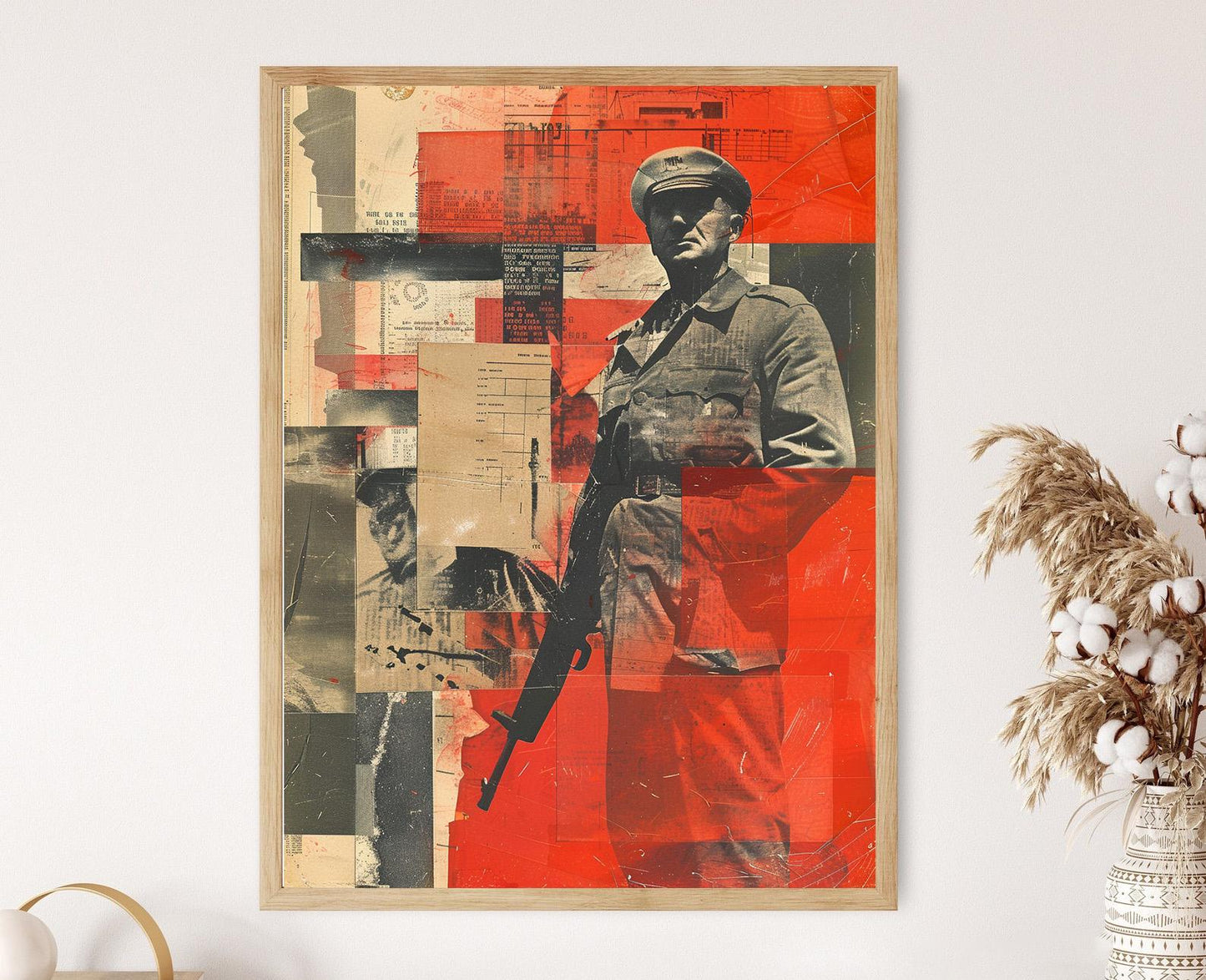 Affiche Collage Avant-Garde – Poster Photomontage Inspiré de Rodchenko