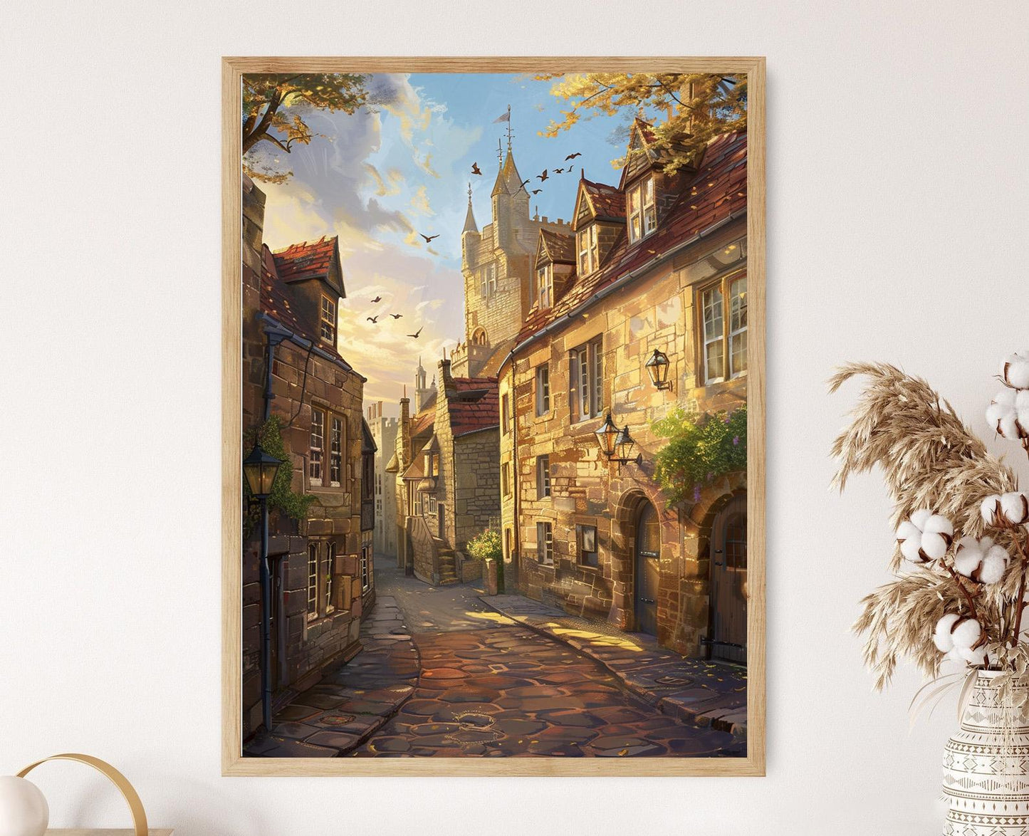 Affiche Médiévale Falkland – Poster Grand Palais Évocateur