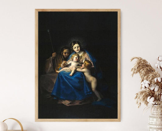 Affiche La Sainte Famille – Poster Art de Francisco Goya, 1780
