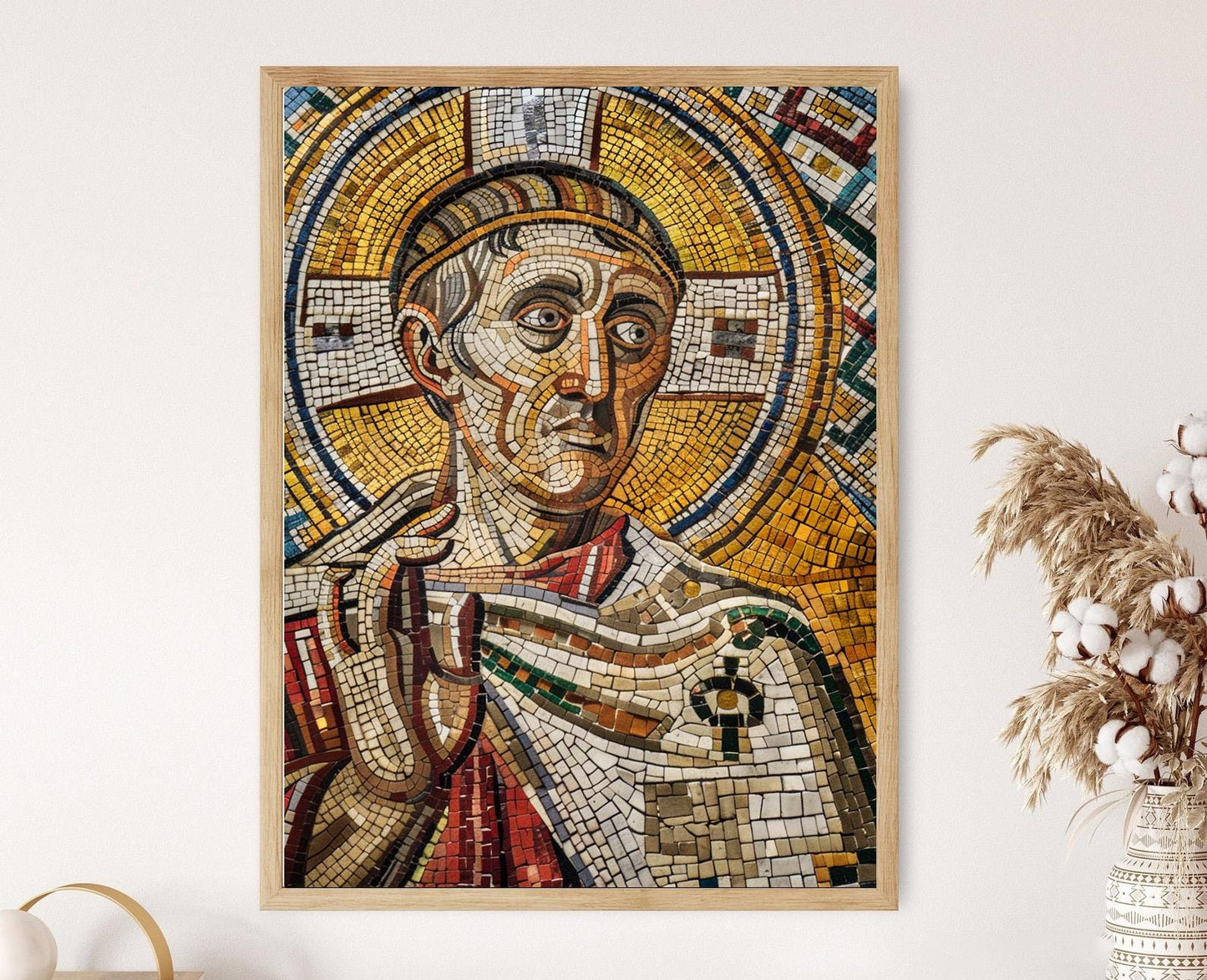 Affiche Mosaïques du Vatican – Poster Art religieux historique