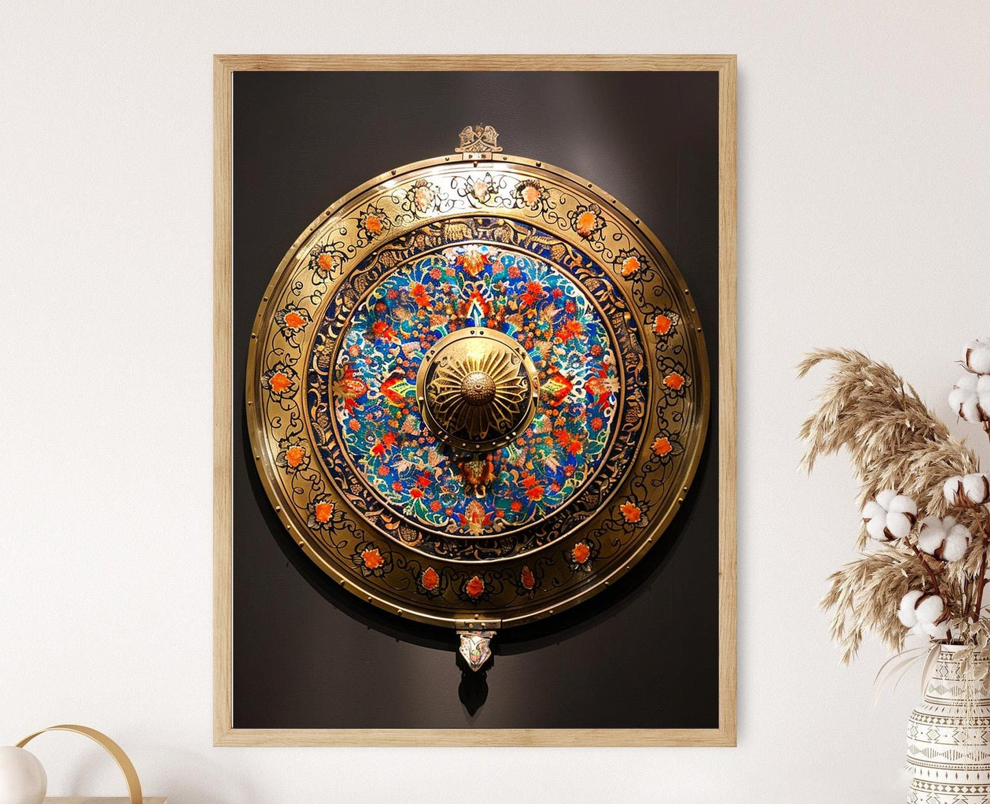 Affiche Bouclier Janissaire – Poster Art de la Guerre Turque