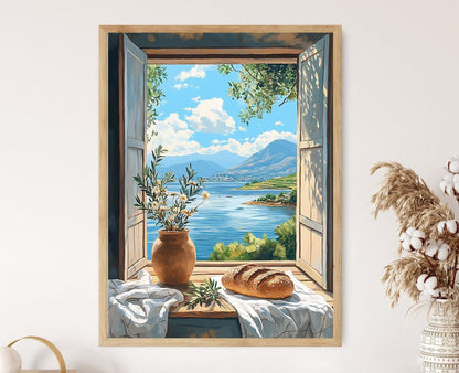 Affiche mer de Galilée – Art sacré d'Israël en impression