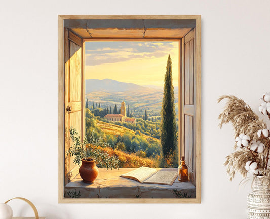 Affiche Mont Tabor – Impression artistique Église de la Transfiguration