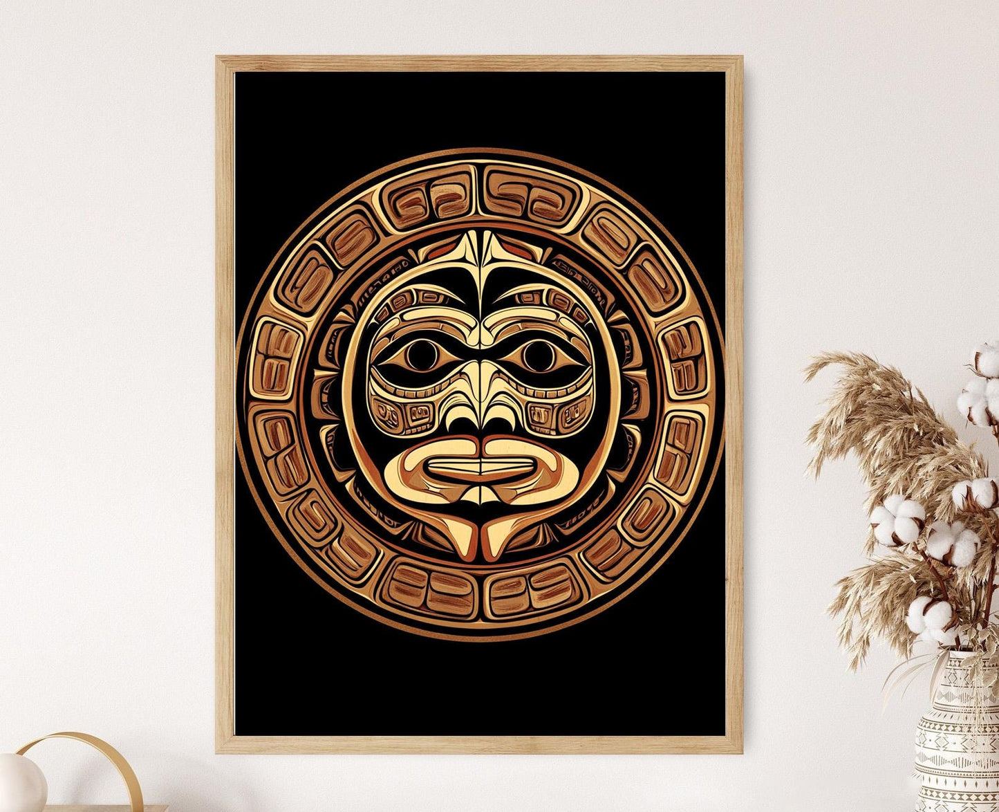 Affiche Haida – Arts de la lumière, vie, renouveau et équilibre